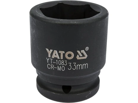 Galvutė smūginė šešiakampė | 20 mm (3/4") | 33 mm (YT-1083)