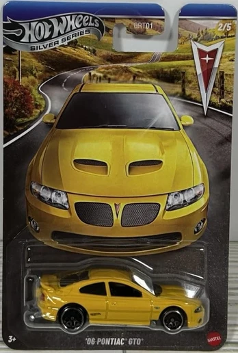 Mattel Hot Wheels Sidabrinis Series - '06 Pontiac GTO