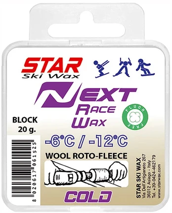 Vaškas slidėms Star Ski Wax Next Cold Block