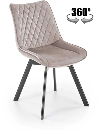 K520 chair, beige / juodas
