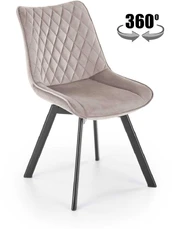 K520 chair, beige / juodas kaina