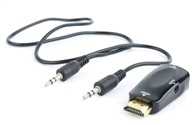 C-TECH HDMI į VGA garso adapteris, M/F