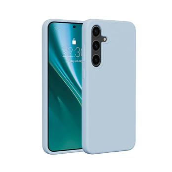 Dėklas Telforceone Etteri Silicone case for Samsung Galaxy S25 Plus light mėlynas