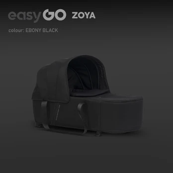 EasyGo Zoya Ebony Black Lopšys