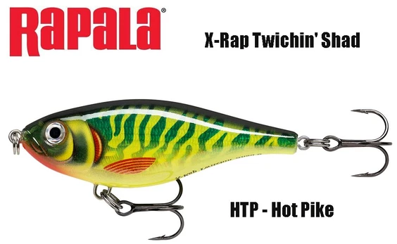 Rapala vobleris X-Rap Twitchin Shad HTP 8 cm
