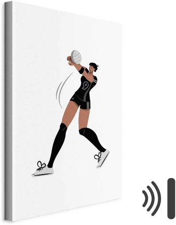 Artgeist Paveikslas - Female Volleyball Player Illustration