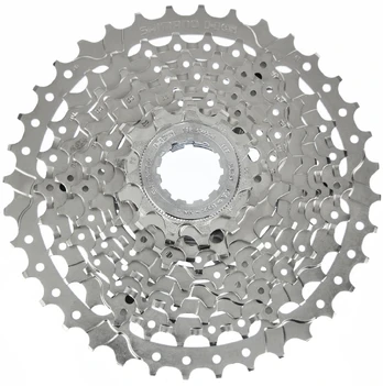 Kasetė Shimano Alivio/Deore, plienas, sidabro