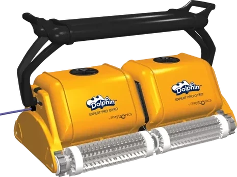 DOLPHIN 2×2 PRO GYRO – komercinis baseino valymo robotas