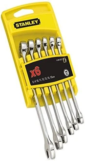 Stanley Stan Gabel Ringmaulschl. Chrome 6-teilig