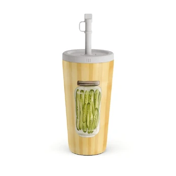 Pickled - Travel Mug, 500 ml / Straw
