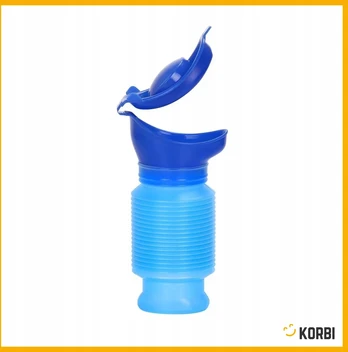 Korbi Sulankstomas kelioninis šlapimo butelis 750 ml