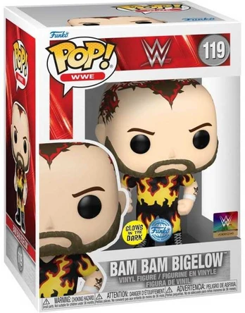 Funko POP! WWE Bam Bam Bigelow 119 Glow