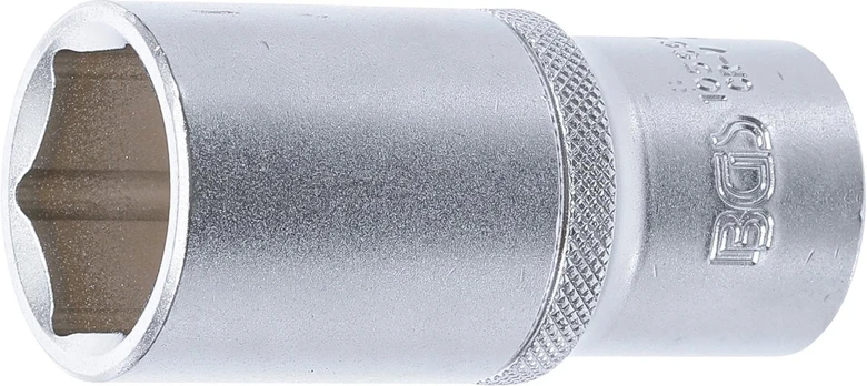 Galvutė šešiakampė ilga | 12,5 mm (1/2") | 26 mm (10566)