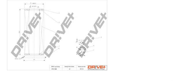 Alyvos filtras Dr!ve+ DP1110.11.0093