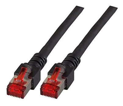 EFB CAT 6 Patchcord SSTP Juodas 10m (K5515.10)