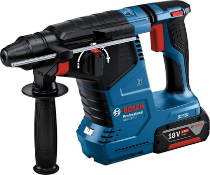 Perforatorius Bosch GBH 187-LI Professional; 18 V; 2,4 J; SDS-plus (be akumuliatoriaus ir pakrovėjo)