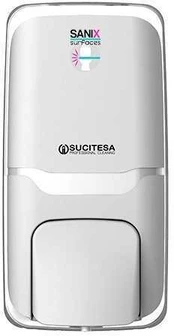 Sucitesa Twin Baltas Sanix priemonės dozatorius (kapsulėse)