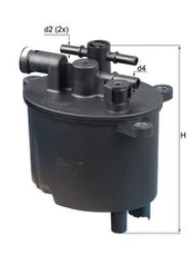 KNECHT KL 581 Kuro filtras