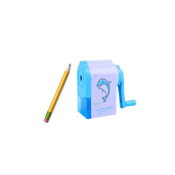 Lean Toys Dolphin Crank Sharpener Mėlyna