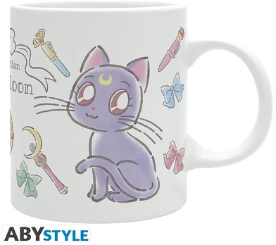 Abysse Sailor Moon - Luna & Artemis Chibi Mug (320ml)