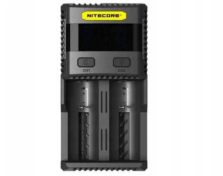 Nitecore Sc2 li ion ni-mh 2 akumuliatorių įkroviklis