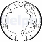 DELPHI LS2161 Brake shoe set kaina