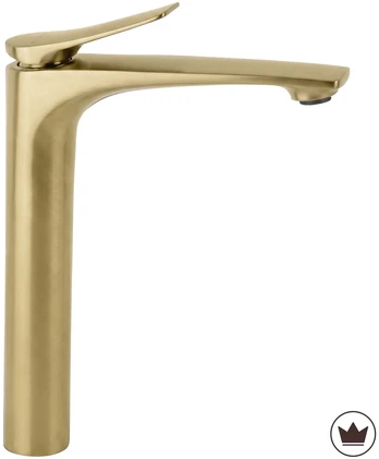 Praustuvo maišytuvas PREMIUM REA Vision High, Brushed Gold