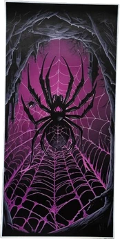 Lipdukas ant Automobilio Statramsčio Spider ( B-Pillar Sticker )
