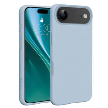 Dėklas Telforceone Etteri Silicone Mag case for iPhone 17 Air light mėlynas