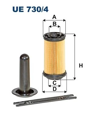 Urėjos filtras FILTRON UE 730/4