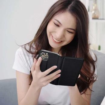 Samsung A356 A35 5G dėklas Smart Magnet juodas