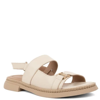 SERGIO MORETTI Basutės moterims, Smėlio, Sandals