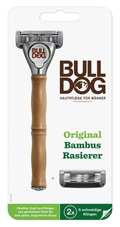 Bulldog Original Bamboo Machine + 2 spare heads