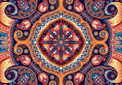 Fototapetas Artgeist Exotic Mosaic, 400 cm x 280 cm kaina