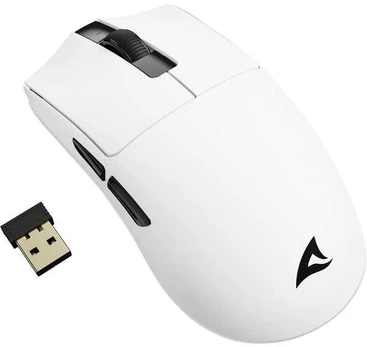Sharkoon FIREGLIDER One, Gaming-pelė - baltas
