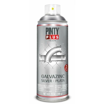 Purškiami dažai Pintyplus Tech Galvazinc Sidabras