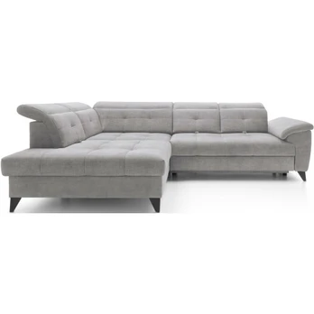 Kampinė sofa Inferne, šviesiai pilka
