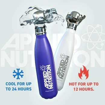 Applied Nutrition Stainless Steel Flask 500 ml. - White