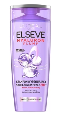 Šampūnas L'Oreal Elseve Hyaluron Plump, 400 ml