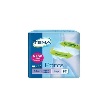 TENA sauskelnės kelnaitės Pants Maxi, L, 10 vnt.