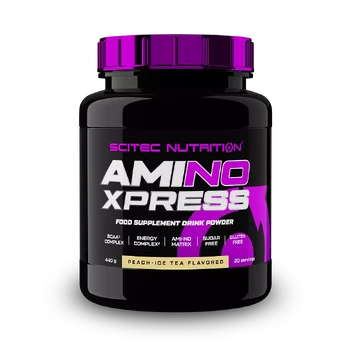 SCITEC Ami-NO Xpress - 440g Persikų šalta arbata