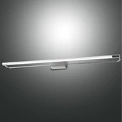 "Rapallo" LED sieninis šviestuvas, chromas, IP44, 80 cm