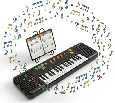 Mini nešiojamas elektrinis pianinas