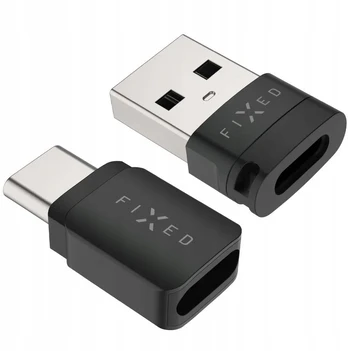 USB adapteris „FIXA-BLC-BK“ USB-A – USB-C, juodas (FIXA-BLC-BK)