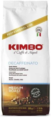 Kimbo Espresso Decaffeinato 500gr. Bohnen