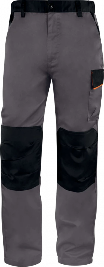 Working trousers M1PA2, grey-orange L, Delta Plus