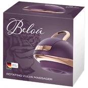Belou Rotating Vulva Massager klitorinis vibratorius kaina