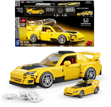 MATTEL BRICK SHOP HOT WHEELS Honda S2000 konstruktorius