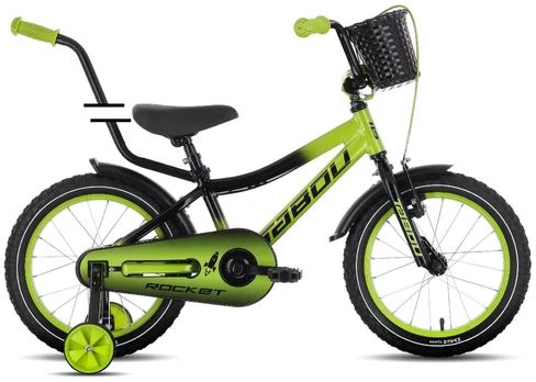 Dviratis Tabou Rocket Alu 16 black-green