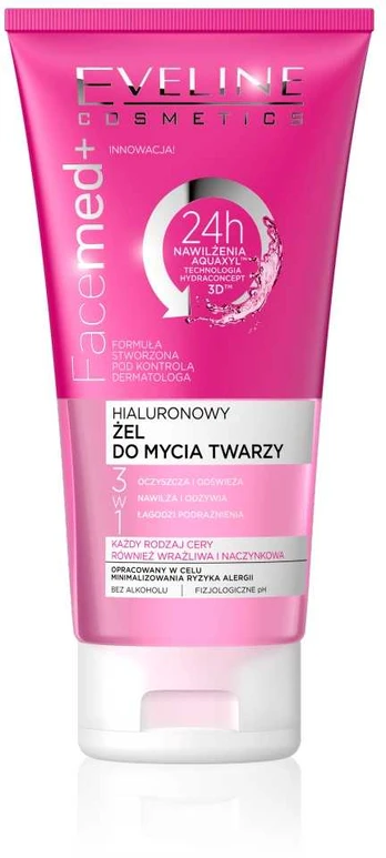 Eveline Cosmetics Facemed+ 3w1, 150 ml